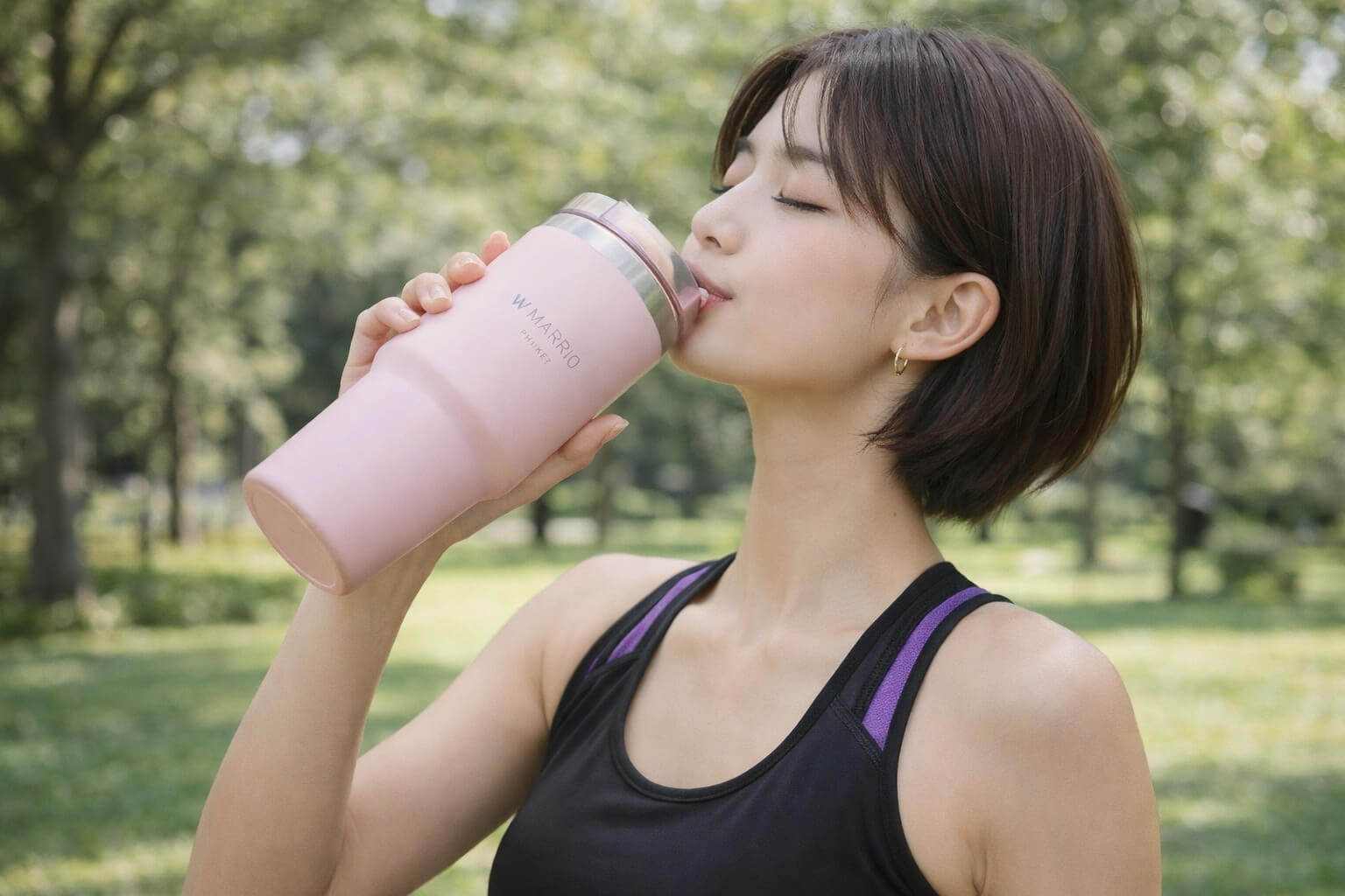 K-interservice ผลิตกระบอกน้ำพรีเมี่ยม พร้อมสกรีนโลโก้